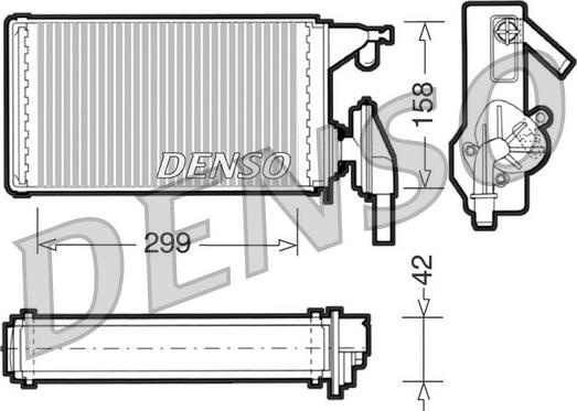 Denso drr12002 - Втулка, подушка кабины водителя autosila-amz.com