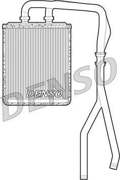 Denso DRR12010 - Теплообменник, отопление салона autosila-amz.com