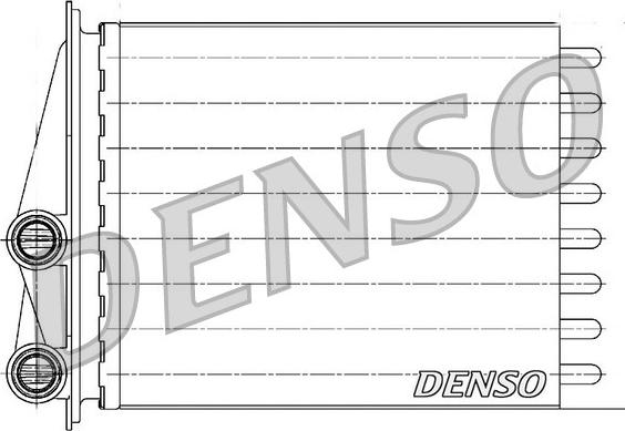 Denso DRR23020 - Теплообменник, отопление салона autosila-amz.com