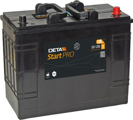 DETA DG1250 - Стартерная аккумуляторная батарея, АКБ autosila-amz.com