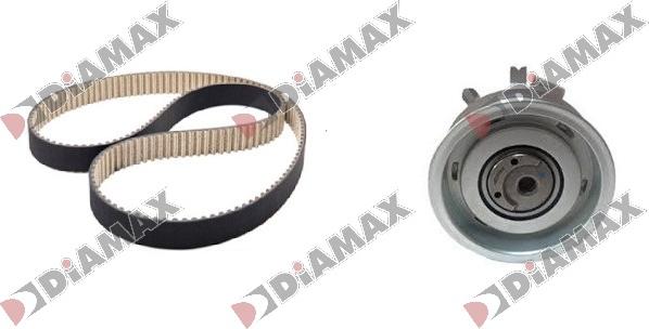 Diamax A6031 - Комплект зубчатого ремня ГРМ autosila-amz.com