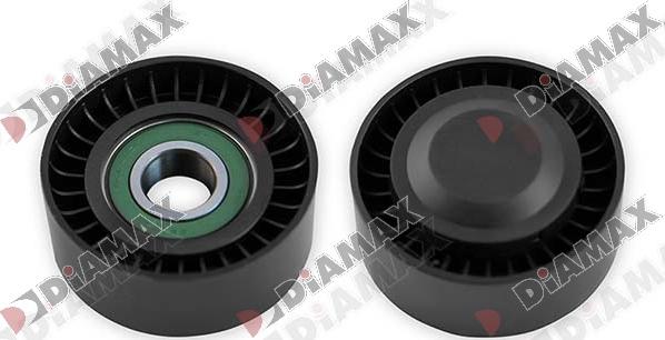 Diamax A3043 - Ролик, поликлиновый ремень autosila-amz.com