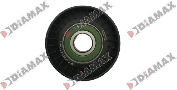 Diamax A3082 - Ролик, поликлиновый ремень autosila-amz.com