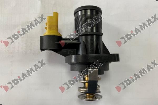Diamax AD02063 - Термостат охлаждающей жидкости / корпус autosila-amz.com