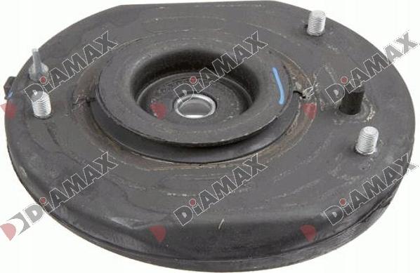 Diamax B1075 - Опора стойки амортизатора, подушка autosila-amz.com