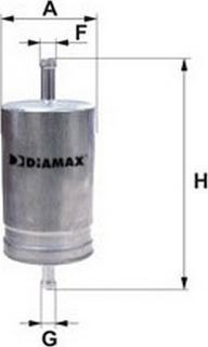 Diamax DF3265 - Топливный фильтр autosila-amz.com