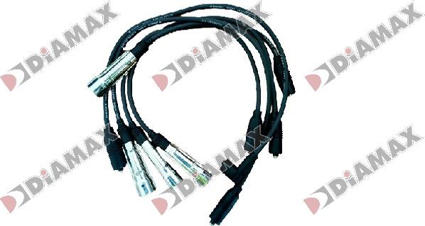 Diamax DG1098 - Комплект проводов зажигания autosila-amz.com