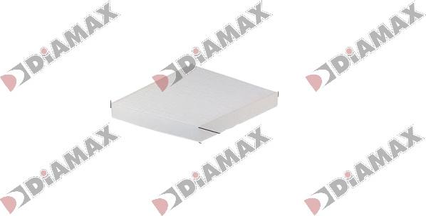 Diamax DP4395 - Фильтр воздуха в салоне autosila-amz.com