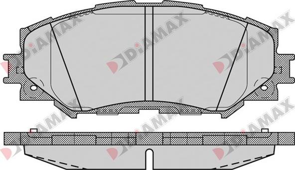 BENDIX 572525B - Тормозные колодки, дисковые, комплект autosila-amz.com