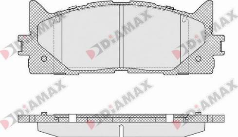 Raybestos PGD1222C - Тормозные колодки, дисковые, комплект autosila-amz.com