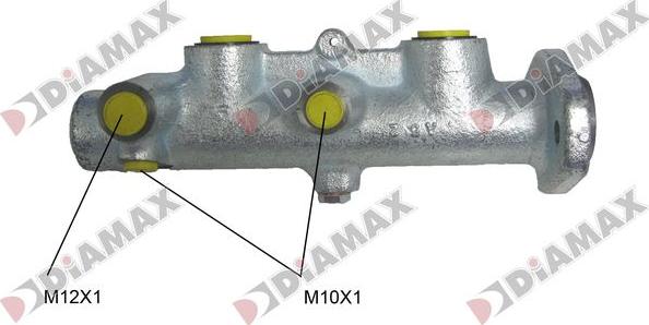 Diamax N04442 - Главный тормозной цилиндр autosila-amz.com