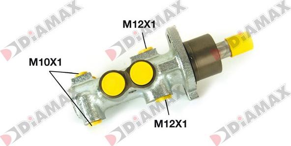 Diamax N04406 - Главный тормозной цилиндр autosila-amz.com
