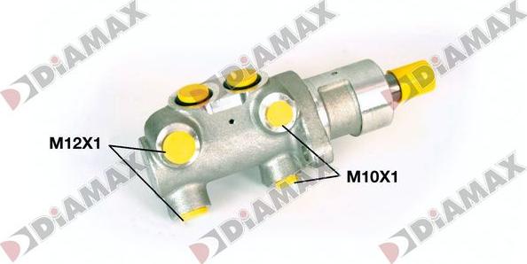 Diamax N04429 - Главный тормозной цилиндр autosila-amz.com