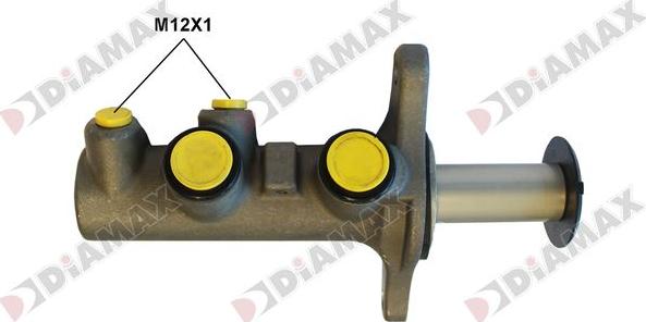 Diamax N04599 - Главный тормозной цилиндр autosila-amz.com