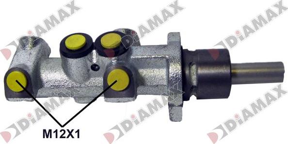 Diamax N04557 - Главный тормозной цилиндр autosila-amz.com