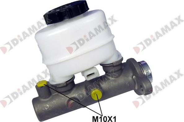 Diamax N04569 - Главный тормозной цилиндр autosila-amz.com