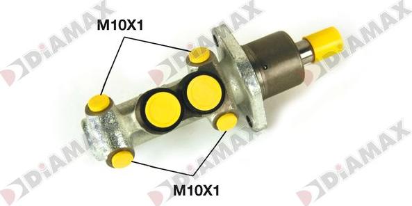 Diamax N04689 - Главный тормозной цилиндр autosila-amz.com