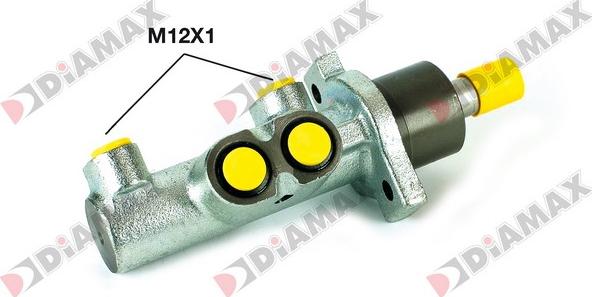 Diamax N04090 - Главный тормозной цилиндр autosila-amz.com