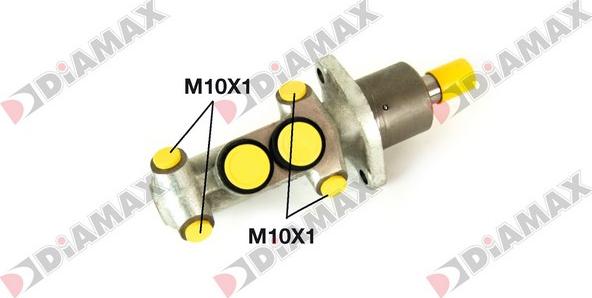 Diamax N04042 - Главный тормозной цилиндр autosila-amz.com