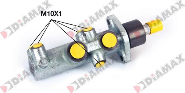 Diamax N04059 - Главный тормозной цилиндр autosila-amz.com