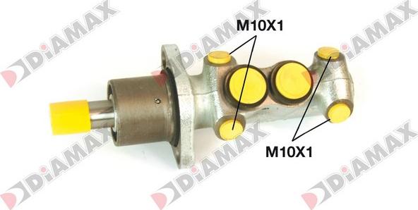 Diamax N04054 - Главный тормозной цилиндр autosila-amz.com