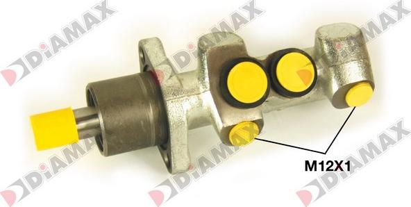 Diamax N04037 - Главный тормозной цилиндр autosila-amz.com