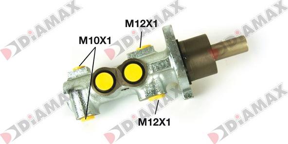 Diamax N04026 - Главный тормозной цилиндр autosila-amz.com