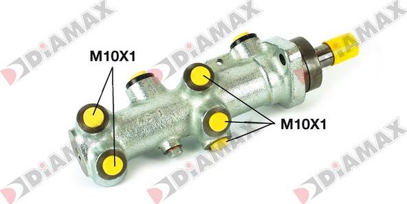 Diamax N04023 - Главный тормозной цилиндр autosila-amz.com