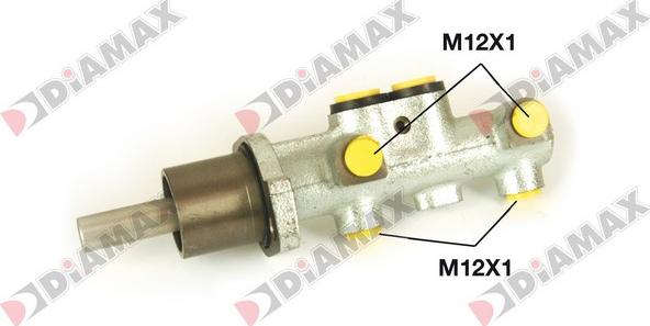 Diamax N04193 - Главный тормозной цилиндр autosila-amz.com