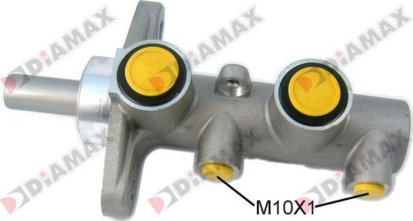 Diamax N04142 - Главный тормозной цилиндр autosila-amz.com