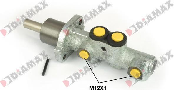 Diamax N04154 - Главный тормозной цилиндр autosila-amz.com