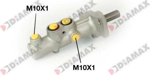 Diamax N04151 - Главный тормозной цилиндр autosila-amz.com