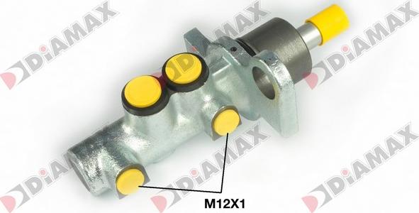 Diamax N04153 - Главный тормозной цилиндр autosila-amz.com