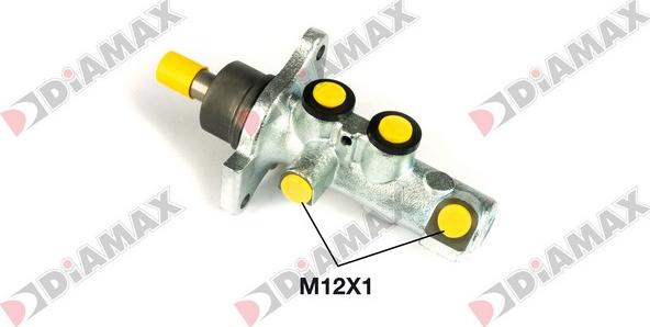 Diamax N04157 - Главный тормозной цилиндр autosila-amz.com