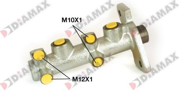 Diamax N04186 - Главный тормозной цилиндр autosila-amz.com