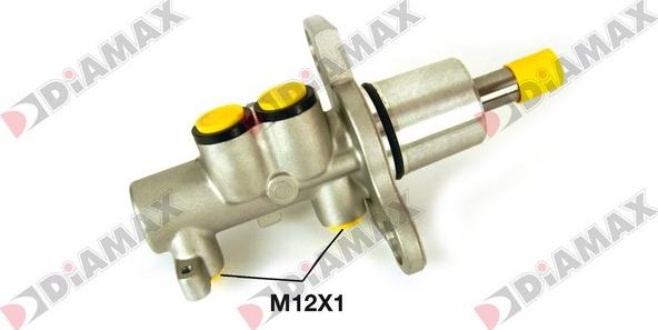 Diamax N04127 - Главный тормозной цилиндр autosila-amz.com