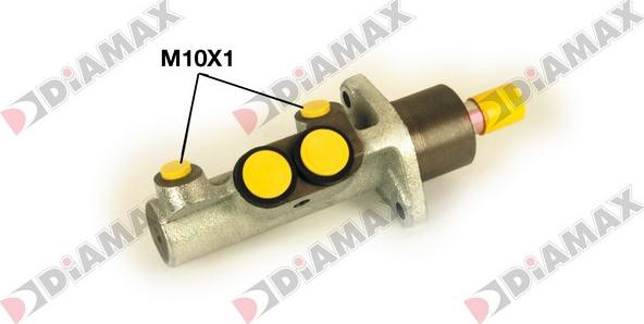 Diamax N04310 - Главный тормозной цилиндр autosila-amz.com