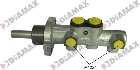 Diamax N04325 - Главный тормозной цилиндр autosila-amz.com