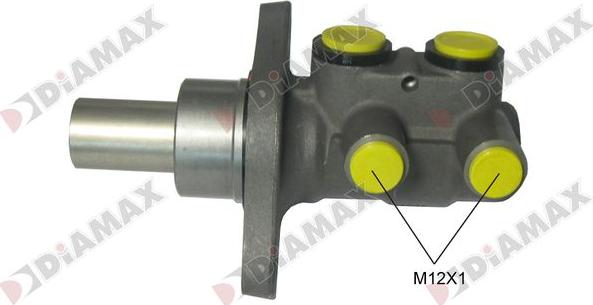 Diamax N04376 - Главный тормозной цилиндр autosila-amz.com