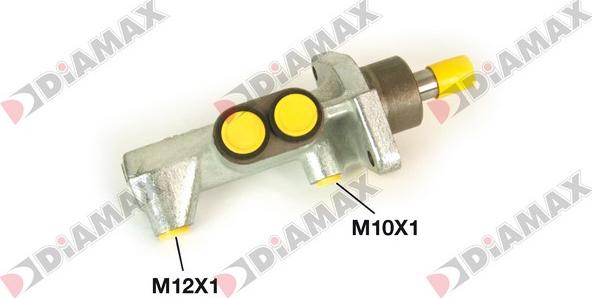 Diamax N04286 - Главный тормозной цилиндр autosila-amz.com