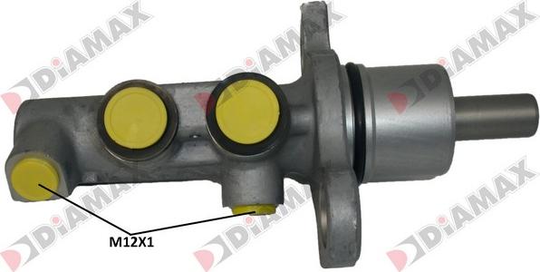 Diamax N04235 - Главный тормозной цилиндр autosila-amz.com