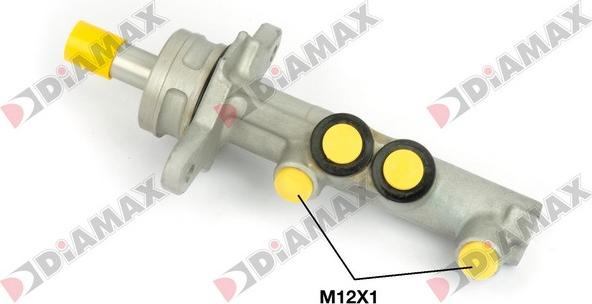 Diamax N04223 - Главный тормозной цилиндр autosila-amz.com