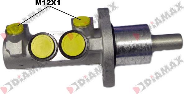 Diamax N04227 - Главный тормозной цилиндр autosila-amz.com