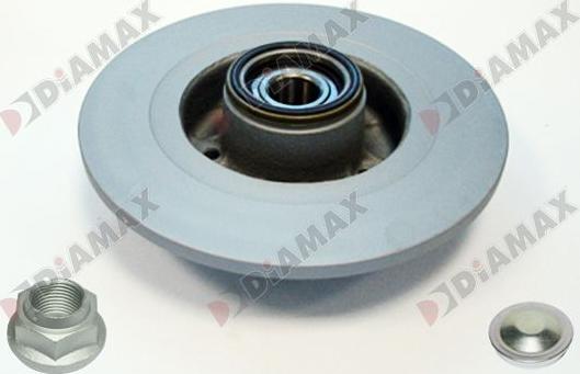 Diamax N08029RAP - Тормозной диск autosila-amz.com