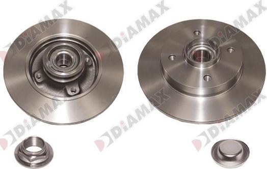 Diamax N7081RA - Тормозной диск autosila-amz.com