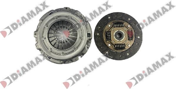 Diamax T5074K2 - Комплект сцепления autosila-amz.com