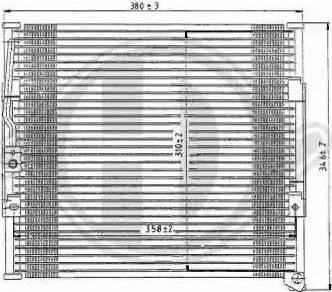 Diederichs 8520501 - Конденсатор кондиционера autosila-amz.com