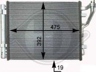 Diederichs 8683505 - Радиатор, охлаждение двигателя autosila-amz.com