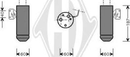 Diederichs 8345302 - Осушитель, кондиционер autosila-amz.com