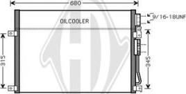 Diederichs DCC1191 - Конденсатор кондиционера autosila-amz.com